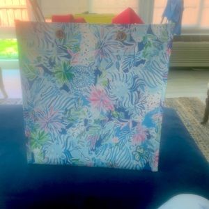 Lilly Pulitzer shopping bag